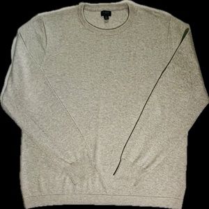 J.Crew Men's Gray Crew Sweater XL